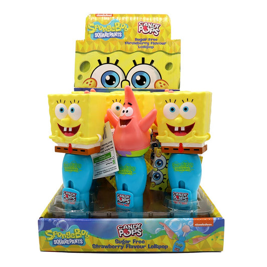 SpongeBob SquarePants Sugar Free Candy Pop 8g